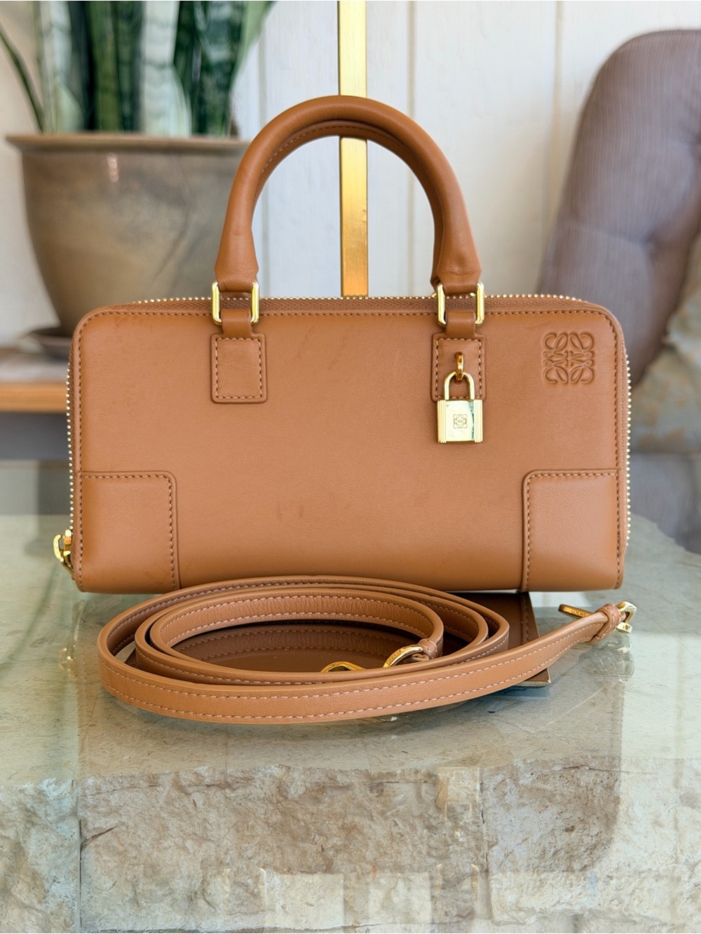 Loewe Amazona 28 Nappa Crossbody Bag